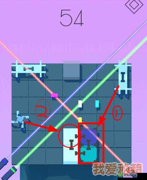 折光第54关攻略大全:图文详解带你玩转Refract游戏