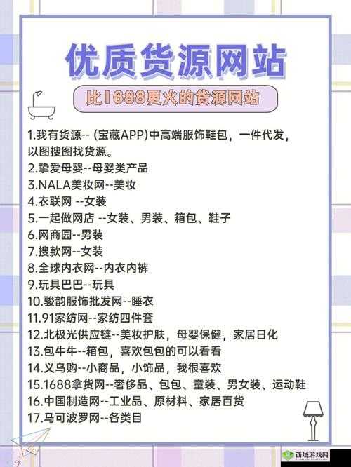 成品网站货源入口：优质货源，助力电商发展