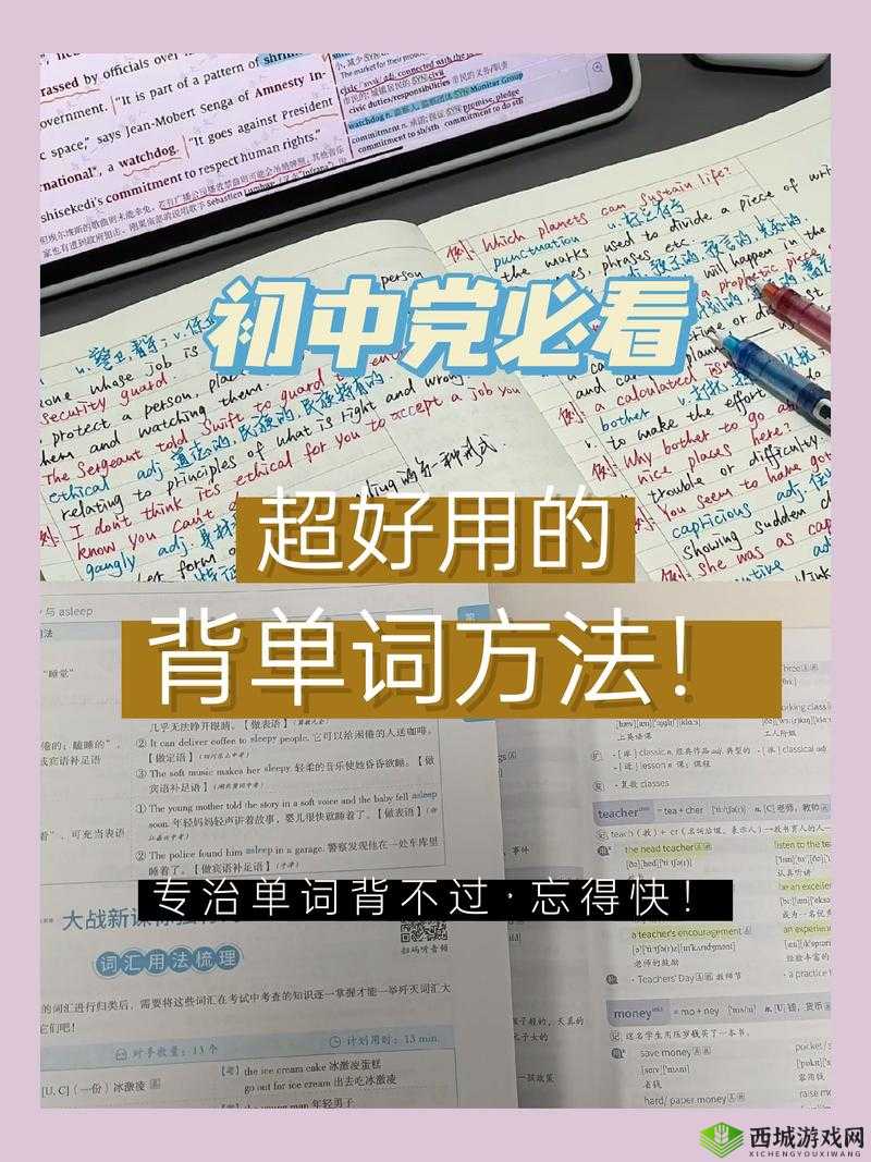 坐在学霸的棍子上背单词：一种独特学习方式