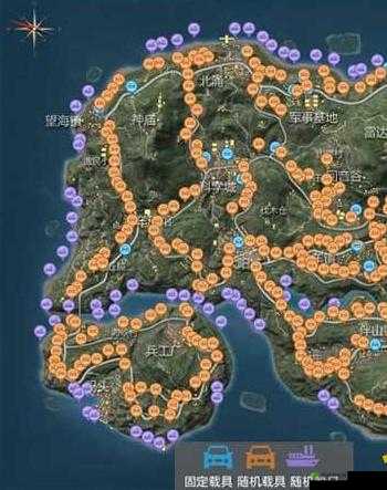 CF手游荒岛特训绿地120人地图山坡蹲点技巧分享